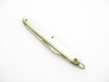Vintage 1970s Seki Japan Cream Handle 3.12" Stainless Folding Pocket Knife