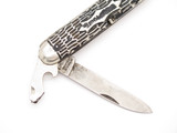Vintage Republic of Ireland 3.625" Handle Folding Multi Tool Camp Pocket Knife