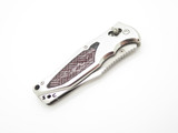 SOG Stingray 2.0 Seki Japan Customized Cloth Inlay Folding Pocket Knife