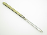 Vintage 1960s Seki Japan Lemon Fruit Citrus Tester Folding Pocket Knife