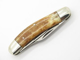 Vtg Parker Seki Japan 4 Blade Bone Sowbelly Folding Pocket Knife & Box