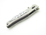 SOG Stingray 2.0 Seki Japan Customized White Marble Inlay Folding Pocket Knife