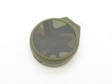 Vintage Japan Camouflage Magnetic Pocket Compass No. 350 Camo