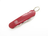 Vintage Wonder Knife Japan 3.5" Red Multi Tool Folding Pocket Camp Knife