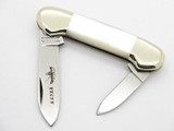 Vtg Parker Seki Japan Canoe Mother Of Pearl Mop Folding Pocket Knife