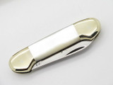 Vtg Parker Seki Japan Canoe Mother Of Pearl Mop Folding Pocket Knife