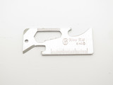 Vintage '80s 6 Way Eiko Knives Mt Fuji 2.25" Seki Japan Keychain Multi Tool Card