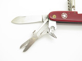 Vintage Wonder Knife Japan 3.62" Red Multi Tool Folding Pocket Camp Knife