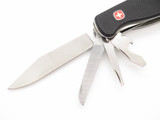 Vintage Wenger Delemont Switzerland Swiss Grip Folding Army Survival Plier Knife