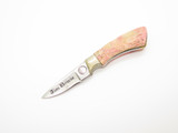 Vintage United Seki Japan Jim Bowie 1" Mini Bone Stainless Fixed Blade Knife
