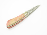 Vintage United Seki Japan Jim Bowie 1" Mini Bone Stainless Fixed Blade Knife