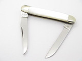 Vtg Parker Seki Japan Muskrat Moose Pearl MOP Folding Pocket Knife