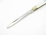 Vintage Seki Japan OXY 3.37" Serrated Stainless Steel Folding Pocket Knife