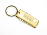 Vintage Seki Japan Brass 2.25" Stainless Mini Folding Pocket Keychain Knife