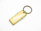 Vintage Seki Japan Brass 2.25" Stainless Mini Folding Pocket Keychain Knife
