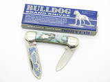Vtg 1980s Bulldog Brand Peacock Prototype Canoe Folding Pocket Knife