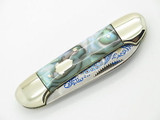 Vtg 1980s Bulldog Brand Peacock Prototype Canoe Folding Pocket Knife