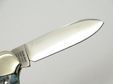 Vtg 1980s Bulldog Brand Peacock Prototype Canoe Folding Pocket Knife