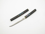 Vintage 1950s-60s Japan 3" Stainless Steel Mini Katana Tanto Desk Letter Opener