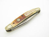 Vintage 1970s Premier K-80 Bone 3.3" Stainless Folding Stockman Pocket Knife