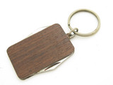 Vintage Seki Japan Rosewood 1.5" Mini Folding Pocket Keychain Knife