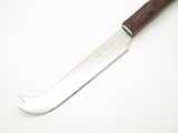 Vintage Bamboo Japan Serrated Cheese Knife 3.93" Stainless Kitchen Cutlery