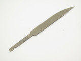 Vintage Unmarked Stainless Small 2.5" Fixed Blade Knife Making Blank Part