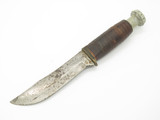 Vintage Stacked leather and Blade Parts Unmarked
