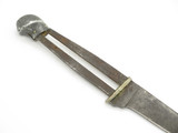Vintage Stacked leather and Blade Parts Unmarked