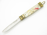 Vtg Yasuo Imai 1950's Automatic Seki Japan Matador 3.75" Stainless Folding Knife
