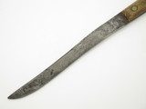 Vintage Shur Edge Anvil Hammered Carbon Steel USA 7.31" Butcher Chef Knife