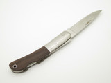 Vintage Moki Seki Japan 4" Wood Folding Lockback Pocket Knife (Broken)