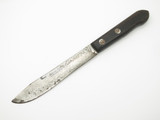 Vintage Geneva Tempered Hi-Carbon USA 5.87" Butcher Chef Kitchen Knife