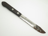Vintage Geneva Tempered Hi-Carbon USA 5.87" Butcher Chef Kitchen Knife