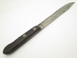 Vintage Geneva Tempered Hi-Carbon USA 5.87" Butcher Chef Kitchen Knife