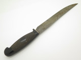 Vintage Vanadaloy USA 7.37" Stainless Steel Fixed Blade Chef Knife