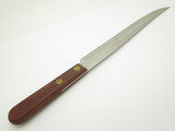 Vintage Boker Tree Brand USA 7.5" Stainless Wood Kitchen Slicing Cutlery Knife