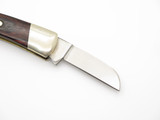 Vintage 1980s Explorer 11-378 Seizo Imai Seki Japan Wood 3.25" Folding Knife