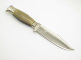 Vintage Rabil Germany Buffalo Horn Fixed Blade 4.5" Hunting Knife and Sheath