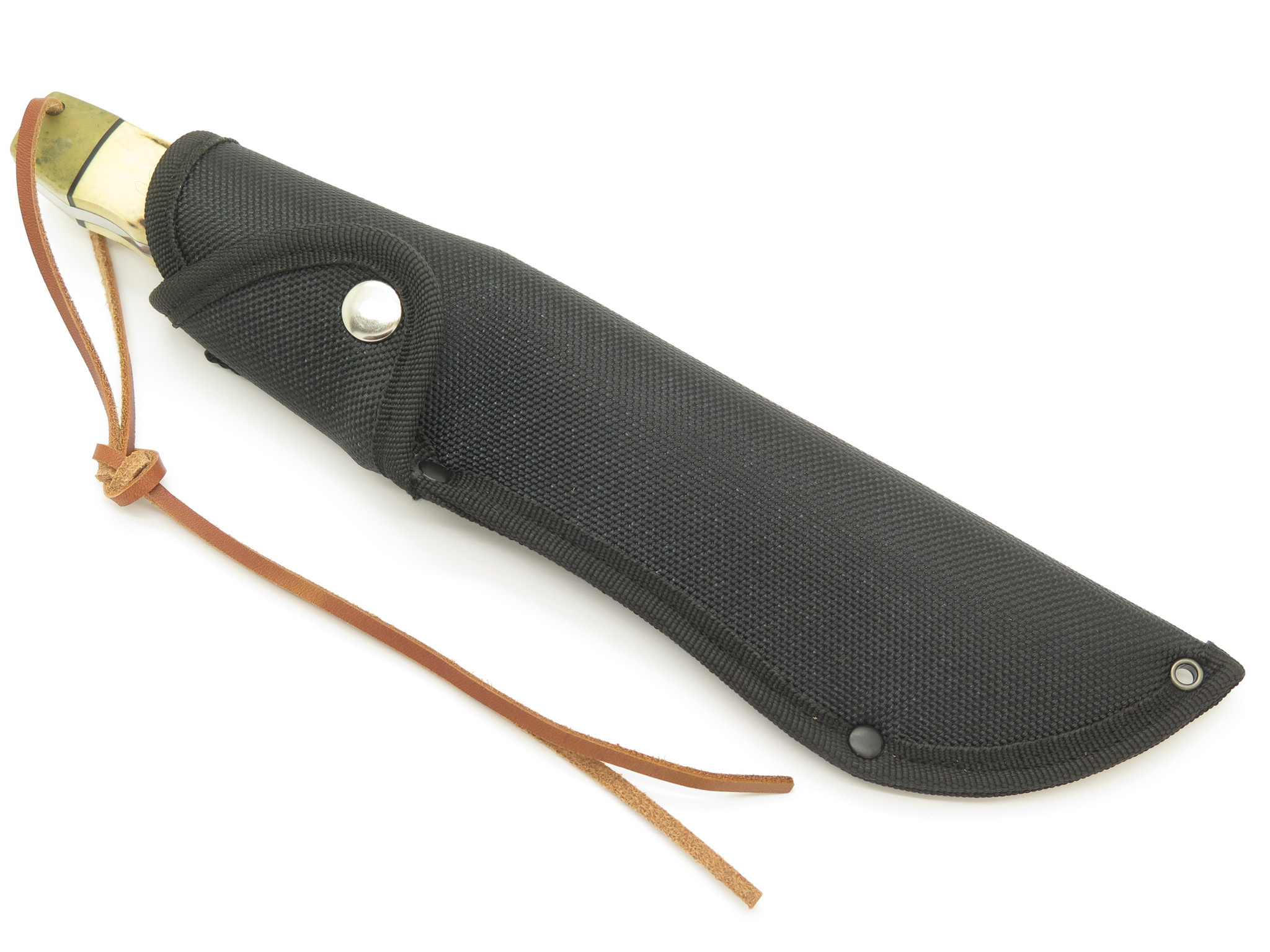 Vintage A G Russell Tak Fukuta Seki Japan Stag Fixed Bowie Hunting