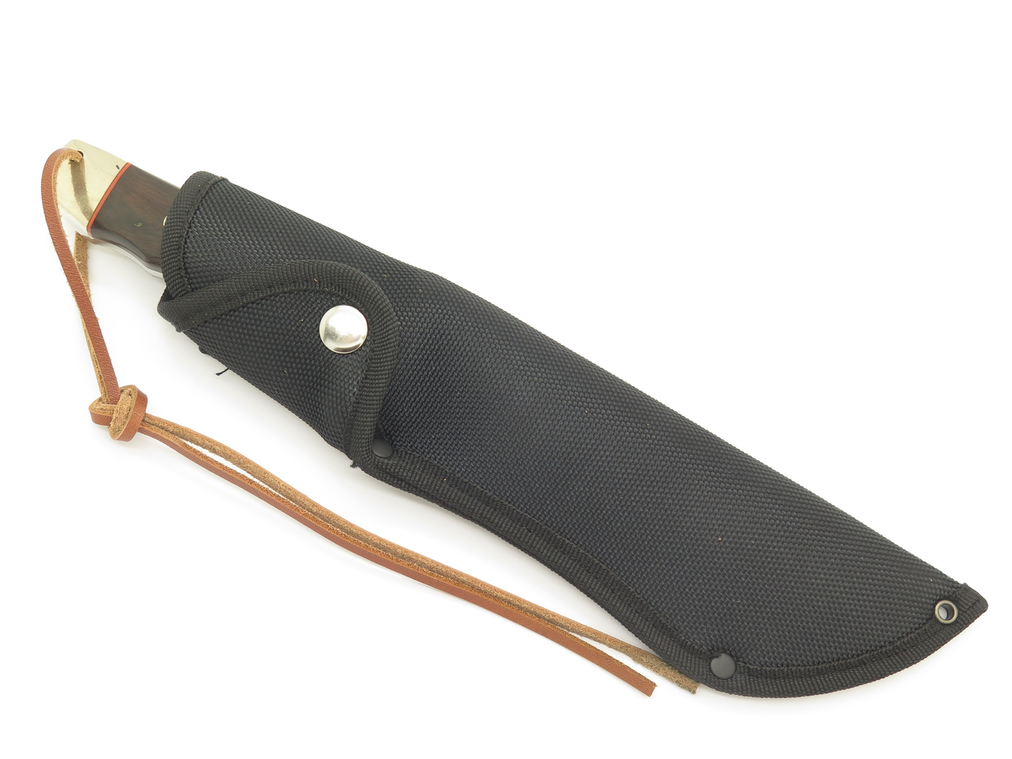 Vintage AG Russell 2002 Seki Japan Wood Handle Fixed Blade Bowie