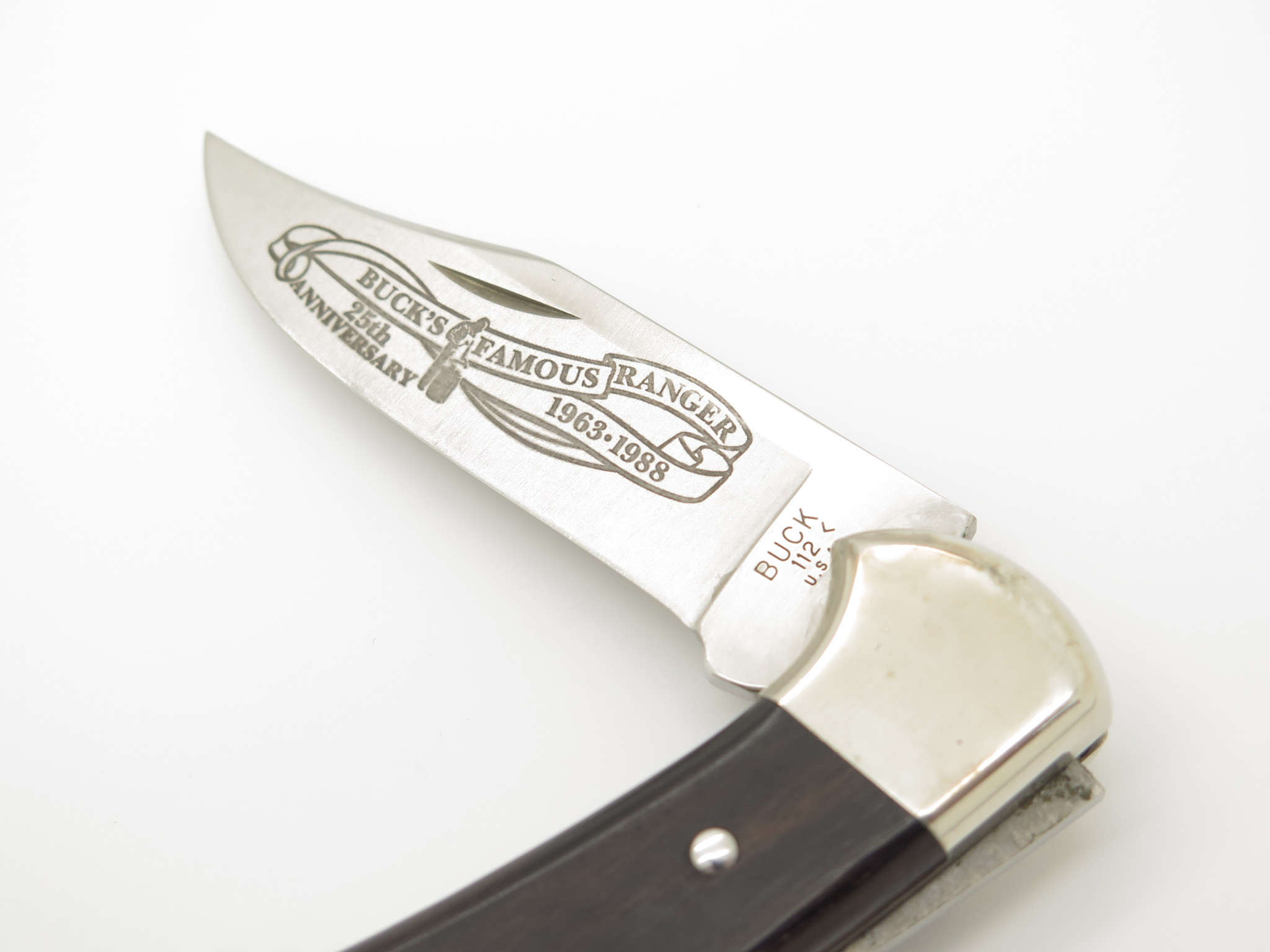 0 Buck Ranger USA BUCK Folding Lockback 1963-1988 - | ⁄ Knife 25 