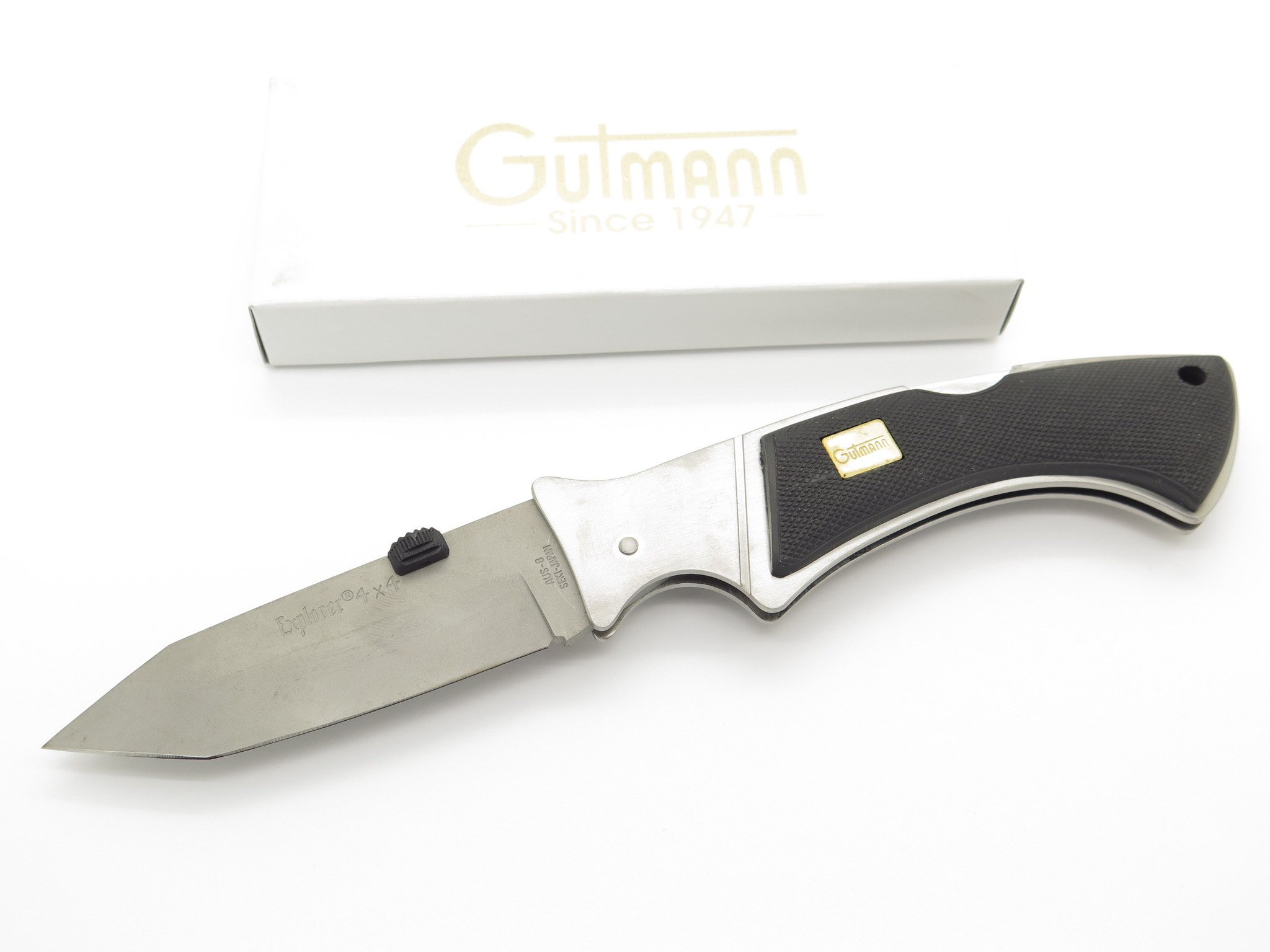 Coltellino Tascabile Pieghevole Vintage Lockback: Manico In Legno, G.M - Foto 11