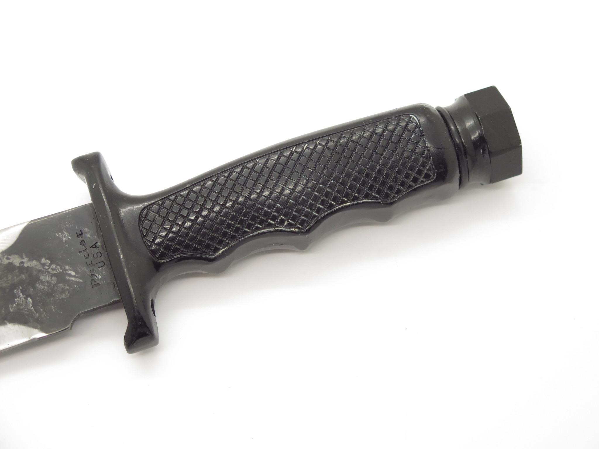 Vtg 1990s Precise Taiwan Sawtooth Hollow Handle Survival Fixed