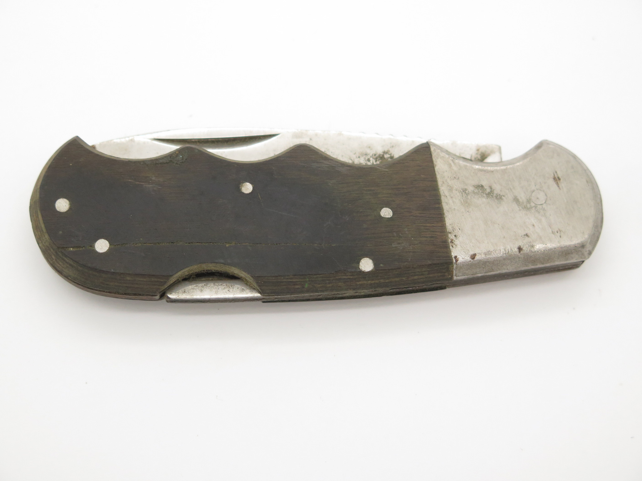 Vtg 70s Unfinished Compass Magnum Imai Seki Japan Folding Hunter