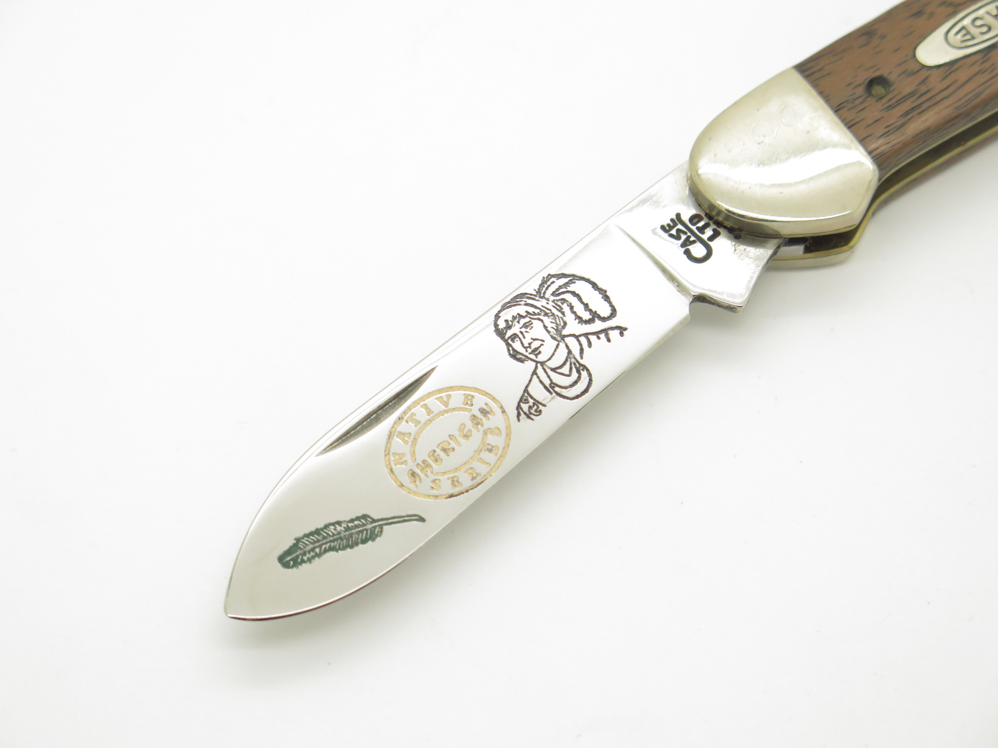 Vintage 1995 Case XX Canoe Limited Osceola Native American Series