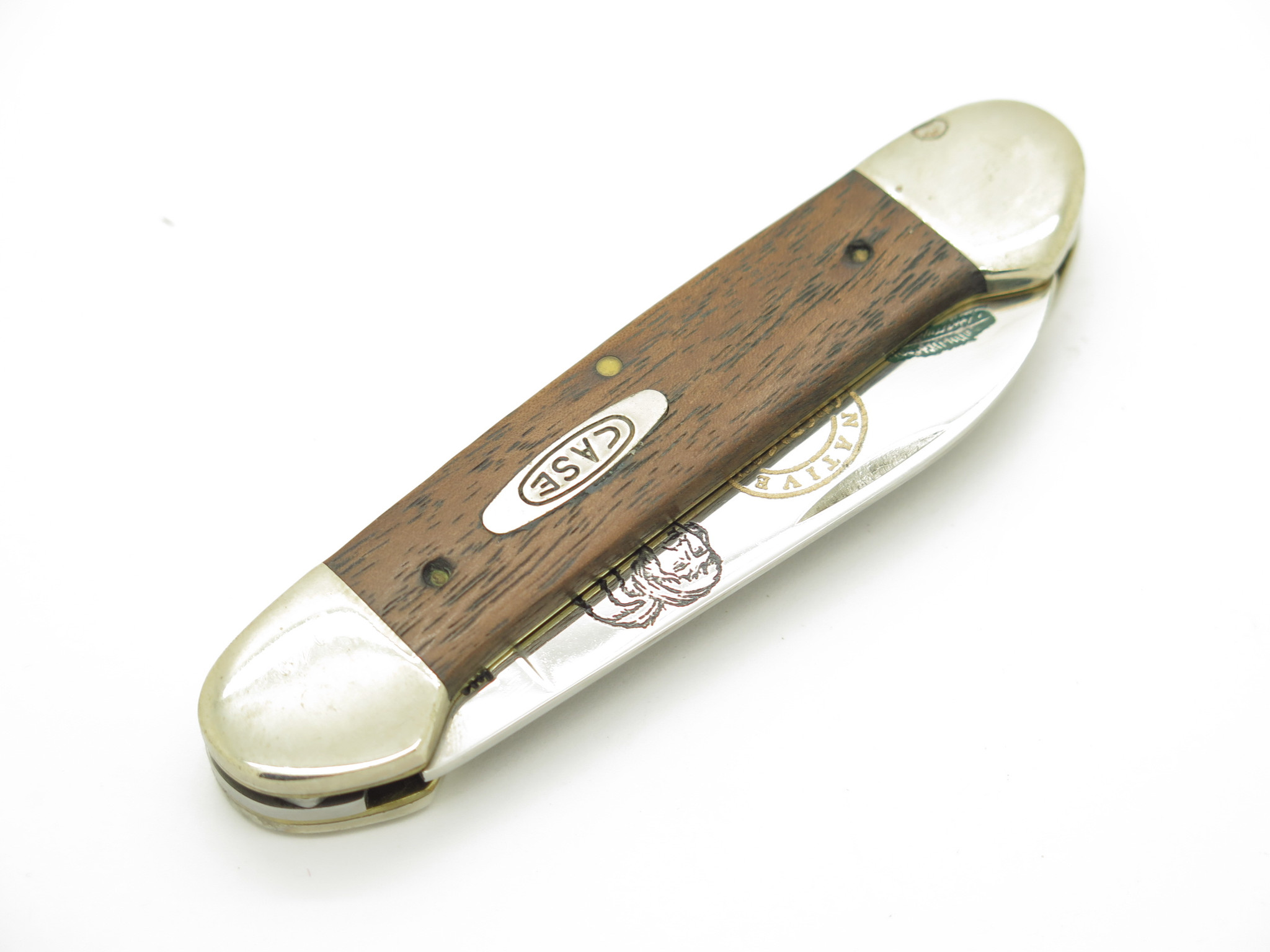 Vintage 1995 Case XX Canoe Limited Osceola Native American Series