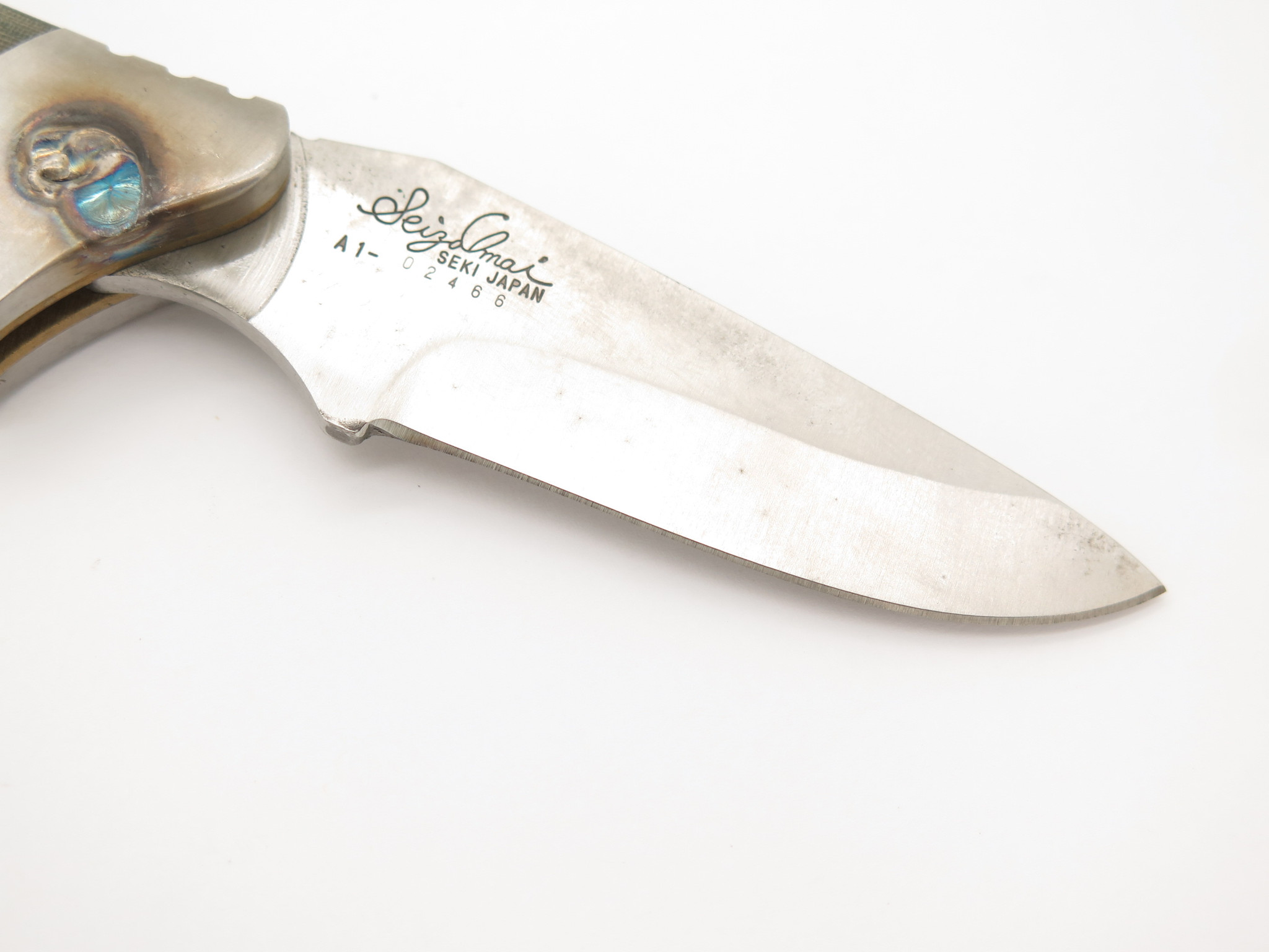 Vtg 1980s Condor 82 Seizo Imai Seki Japan Folding Lockback
