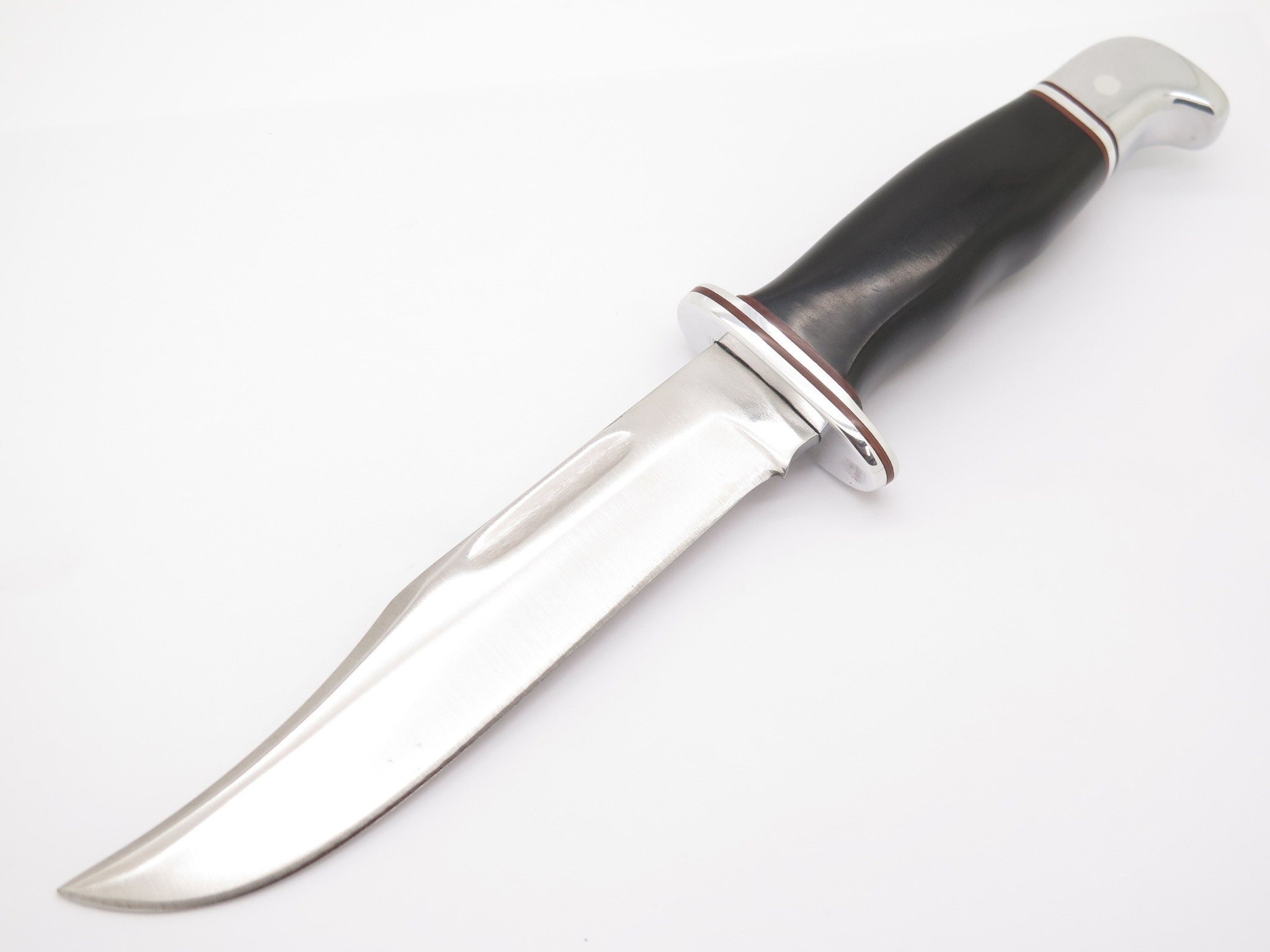 Vintage 1960s Buck 119 Special 1 One Liner Fixed Blade Hunting 