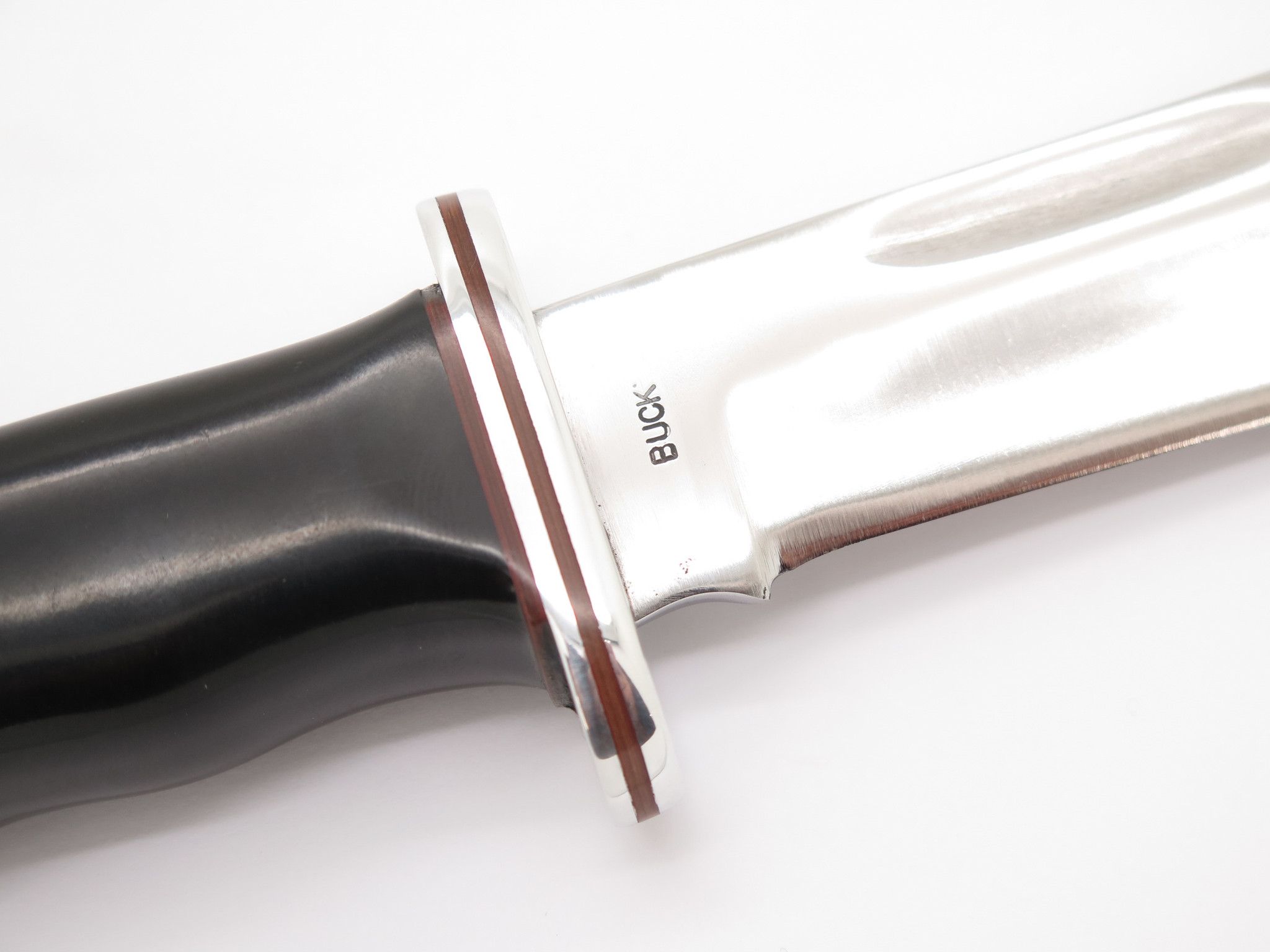 Vintage 1960s Buck 119 Special 1 One Liner Fixed Blade Hunting 